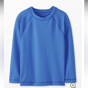 Hanna Andersson Rash Guard Bright Blue 2T